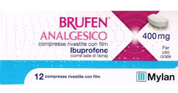 IBUPROFENE 400mg 12 Compresse MYLAN